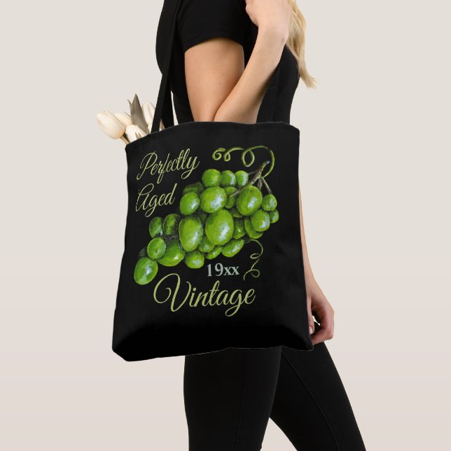 Grapes Tote Bag (Close Up)