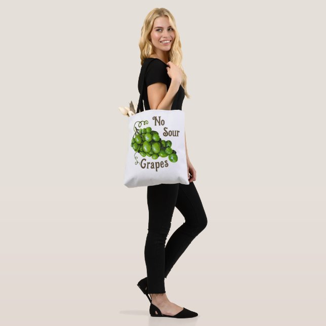 Grapes Tote Bag (On Model)