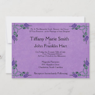 Grapes Wedding Invitations