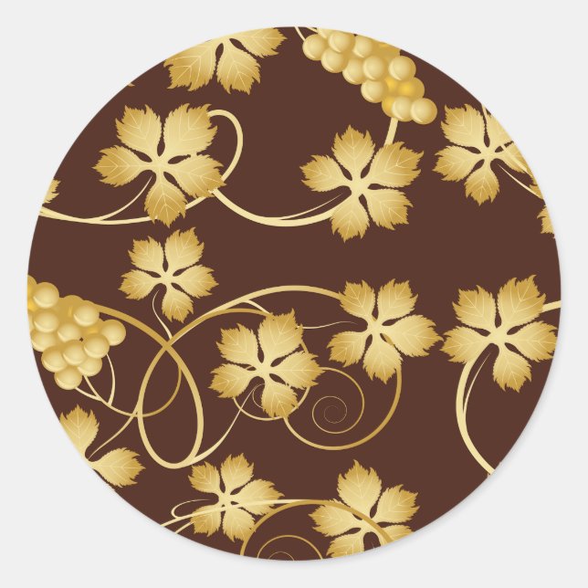 Grapevine Background Stickers (Front)