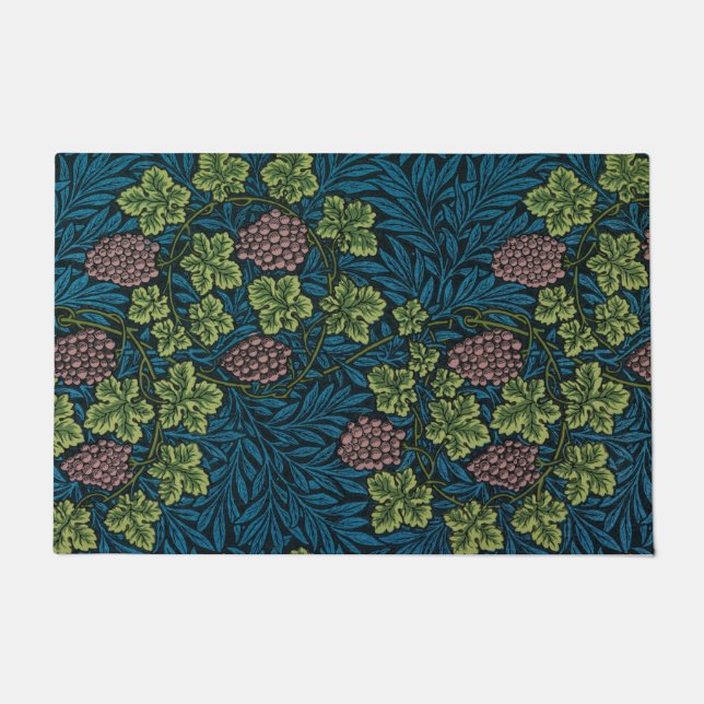 Grapevine (by William Morris) Doormat (Front)