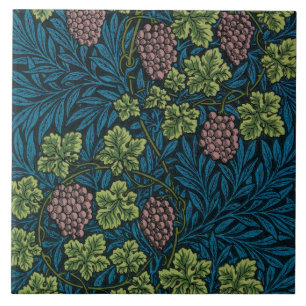 Grapevine (by William Morris) Tile