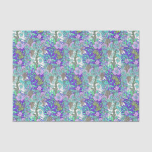 Grapevine flower vintage floral pattern elegant tissue paper