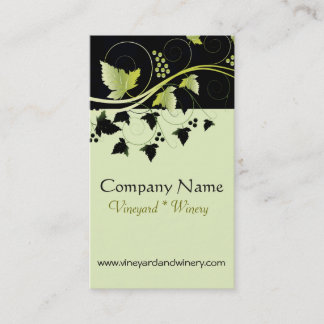 Grapevine Winery Business Card