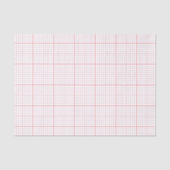 Graph Paper Tissue Paper (Front)