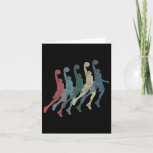 Graphic 365 Bysketbyll Sport Vintage Retro Gift - Card