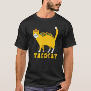 Graphic 365 Tacocat Taco Cat Tea Tacos Mexican Foo T-Shirt