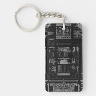 Graphic Architecture IV Keychain