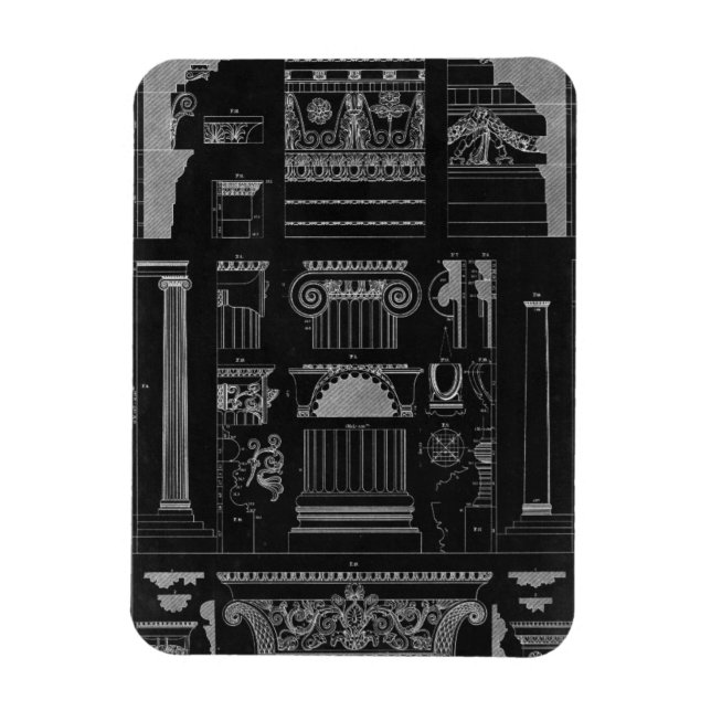 Graphic Architecture IV Magnet (Vertical)