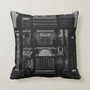 Graphic Architecture IV Throw Pillow