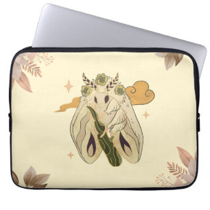 Graphic Art, Mystical Moth Laptop Sleeve