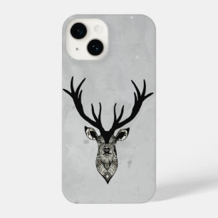 Graphic Art Stag Deer Animal Art iPhone 14 Case