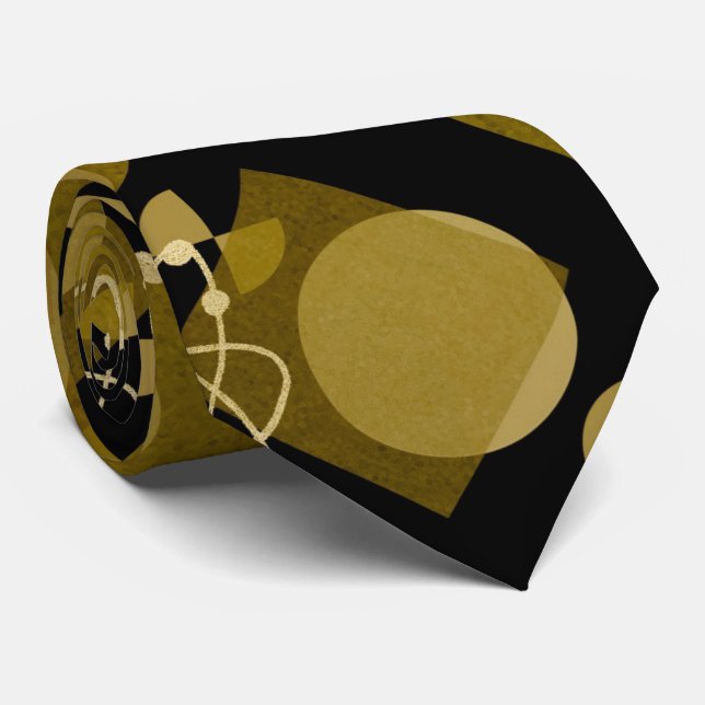Graphic Beautiful Tie (Rolled)