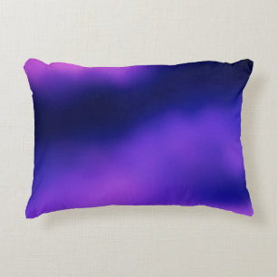 graphic blur modern texture colourful abstract dig accent pillow