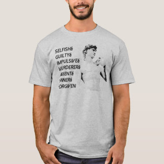 Graphic Christian King David T-shirt