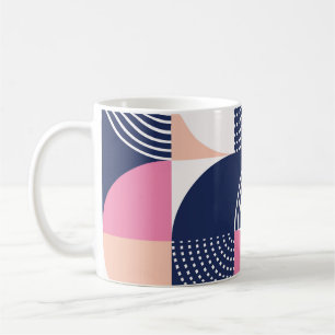 Graphic Circles Vintage Seamless Pattern Coffee Mug