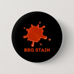 Graphic Colourful Bbq Stain Art 1 2 Inch Round Button