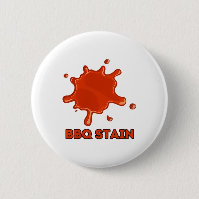 Graphic Colourful Bbq Stain Art _1  2 Inch Round Button (Front)