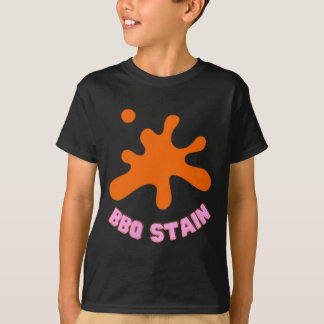 Graphic Colourful Bbq Stain Art T-Shirt
