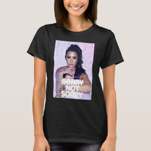 Graphic Demi Love Music Distressed Art American Si T-Shirt