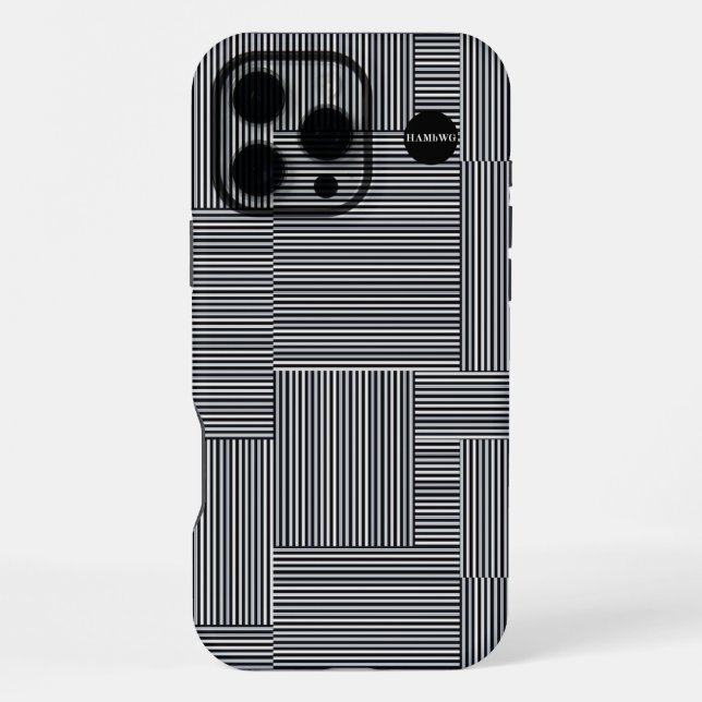 Graphic Design Cell Phone Case HAMbWG (Back)