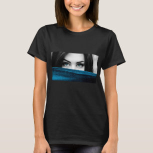 Graphic Design Novelty Beautiful Blue Eyes T-Shirt