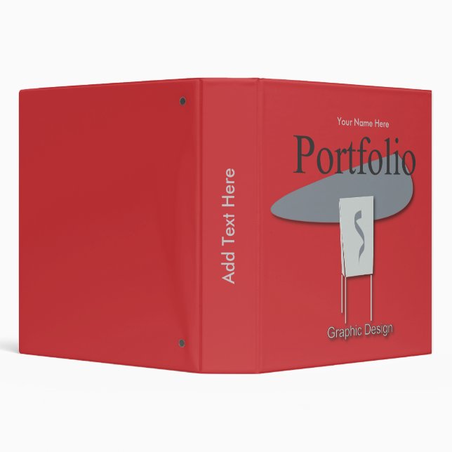 Graphic Design Portfolio Binder (Background)