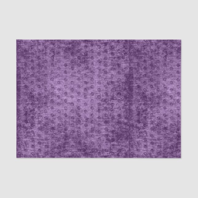 Graphic Design | Purple Nubby Textured Fabric Look Tissue Paper (Front)
