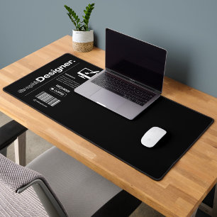 Graphic Designer – Funny Work Humour, Office Gift Desk Mat