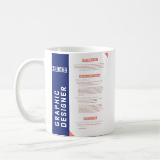 Graphic Designer Niche Mug: Sandra /  Coffee Mug