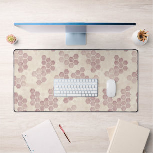 Graphic desk mat