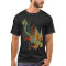 Graphic Dragon with  Rooster Head