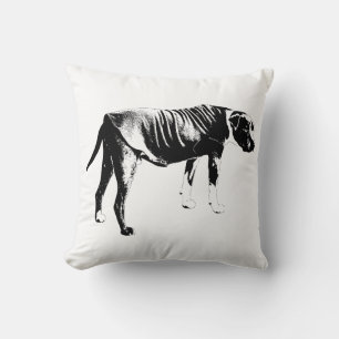 Graphic Drape, Restful Edge Throw Pillow