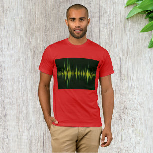 Graphic Equalizer Mens T-Shirt