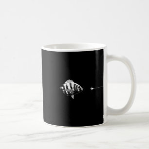 Graphic Fly Fishing Hook Line - Fish Snook Coffee Mug