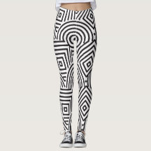 Graphic Geometry: Beauty Pattern Leggings