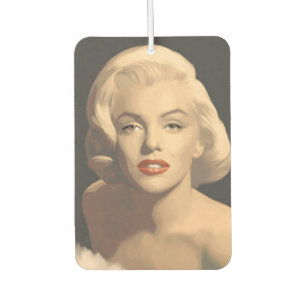 Graphic Grey Marilyn Air Freshener