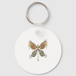 Graphic Insect Dragonfly Dragon Fly T-Shirt Keychain