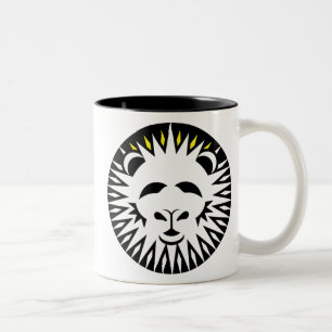 Graphic Leo Lion Two-Tone Coffee Mug