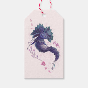 graphic line flat card gift tags
