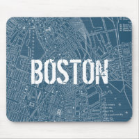 Graphic Map of Boston