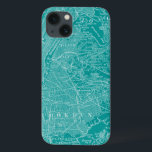 Graphic Map of New York iPhone 13 Case<br><div class="desc">Home Décor</div>