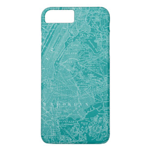 Graphic Map of New York Case-Mate iPhone Case