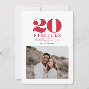 Graphic new year holiday card