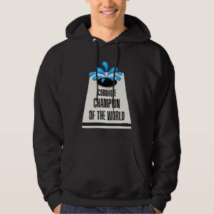 Graphic Outdoor Game Apparel Cornhole Champion of Hoodie