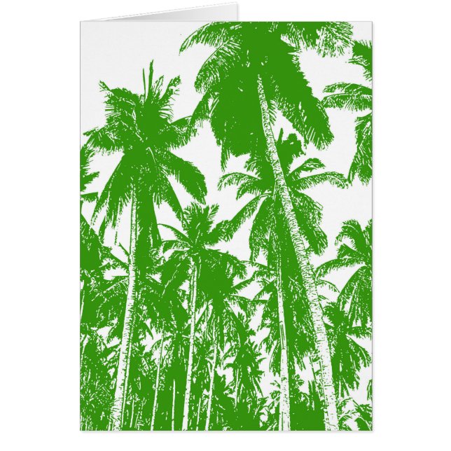 Graphic Pattern of Palm Trees Design (Front)