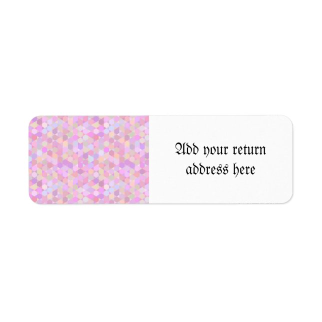 Graphic pattern,pink pastels,girly,trendy,modern, (Front)