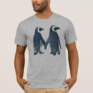 GRAPHIC PENGUIN COUPLE T-Shirt