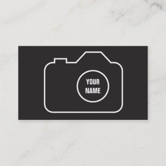 Graphic PHOTOGRAPHER | PHOTOGRAPHY BUSINESS CARD