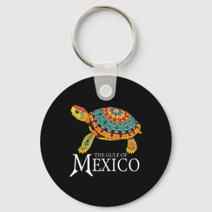 Graphic Sea Turtle Gulf Of Mexico Never Forget Tru Keychain